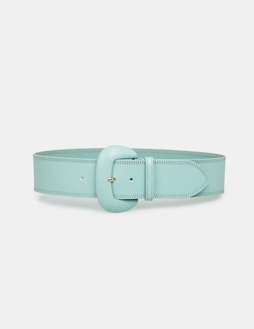 Essentiel Antwerp drebel belt - light blue