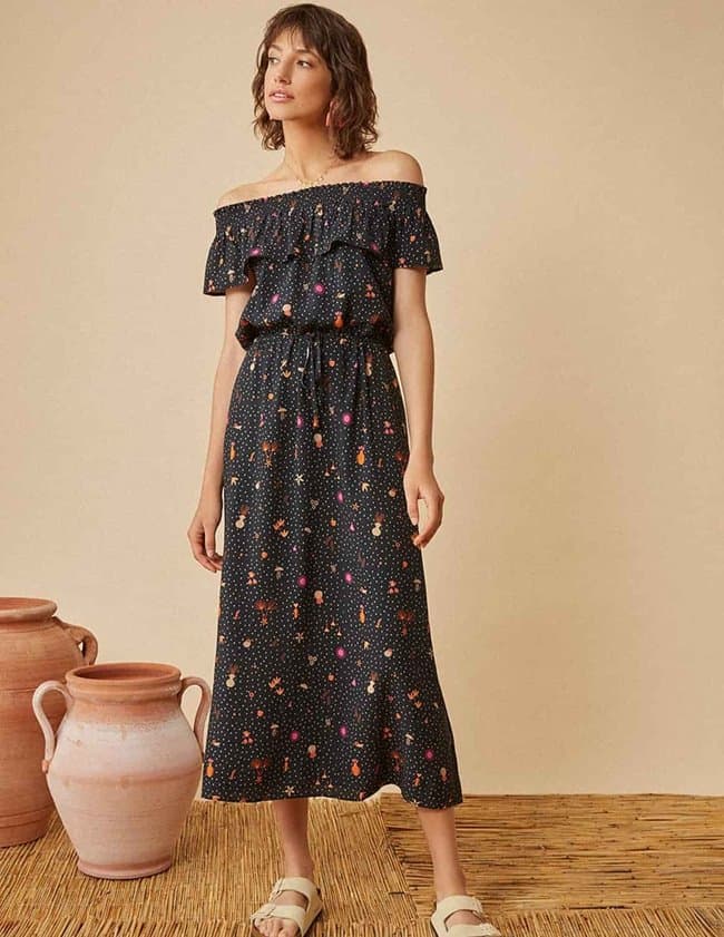 Des Petits Hauts tigrette dress - milo