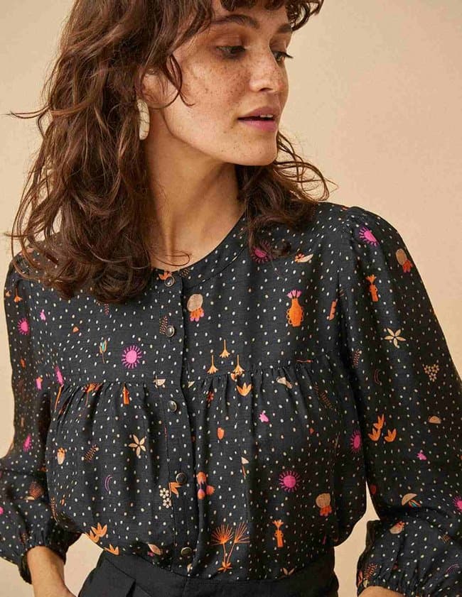 Des Petits Hauts sibette blouse - milo