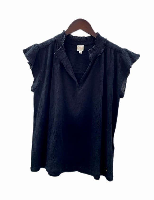 Des Petits Hauts rubertus top - black