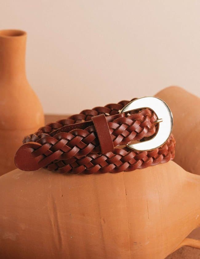 Des Petits Hauts odini belt - chestnut