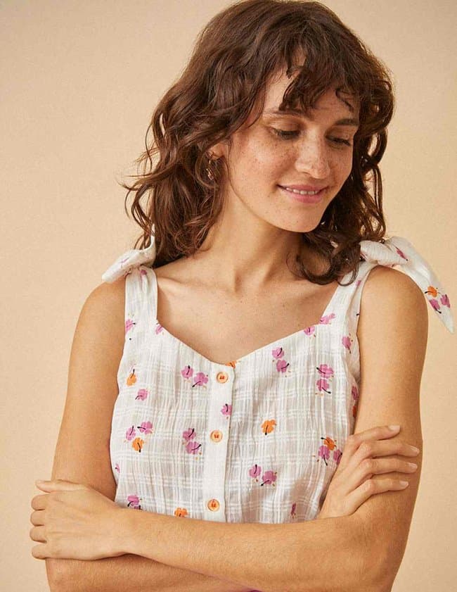 Des Petits Hauts elitana top - hibiscus