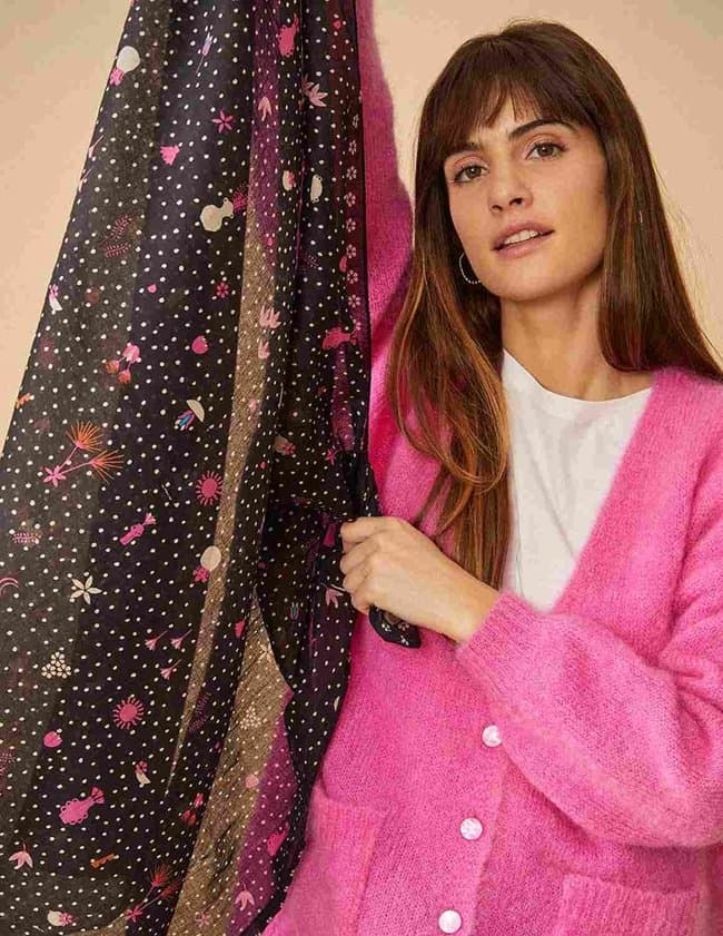 Des Petits Hauts nadicha scarf - milo
