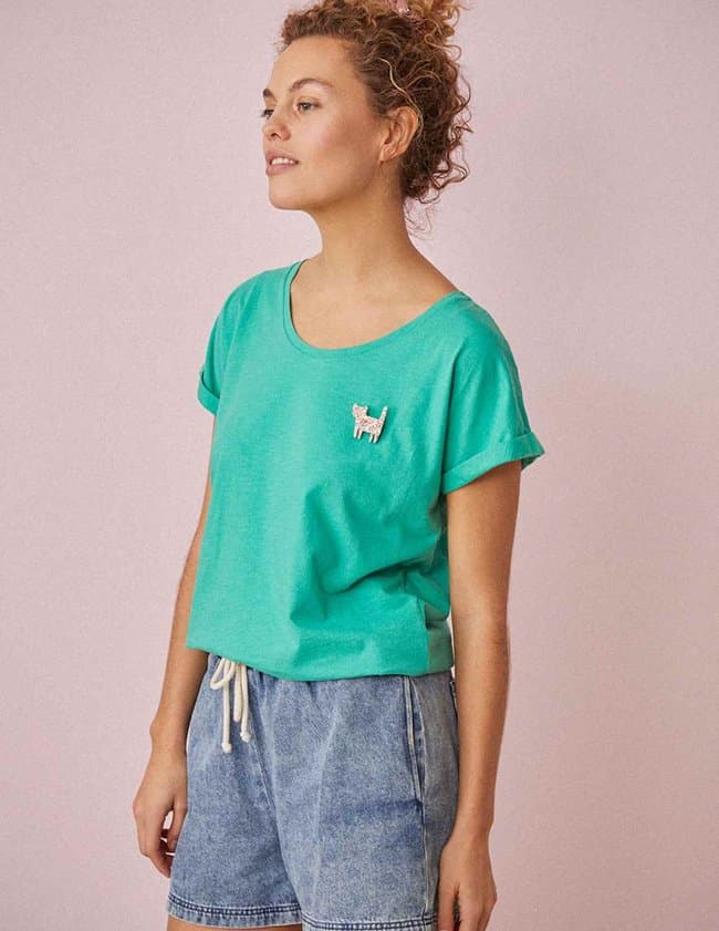 Des Petits Hauts zaelia t - shirt - green