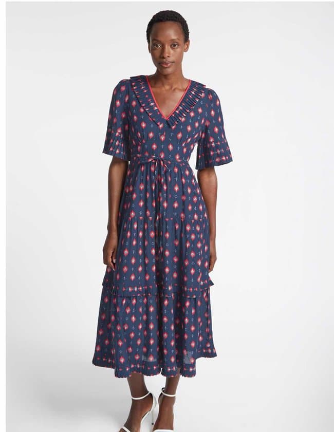 Cefinn Cordelia Dress - navy