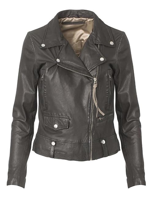MDK Seattle New Thin Leather Jacket (Black)