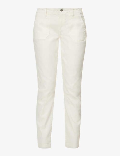 Paige Jeans mayslie straight jeans - quartz sand