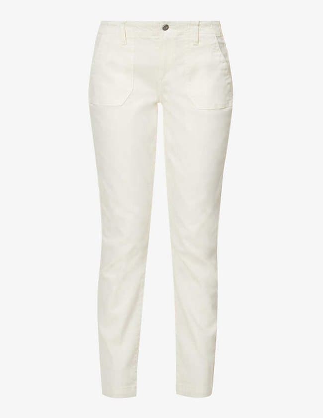 Paige Jeans mayslie straight jeans - quartz sand