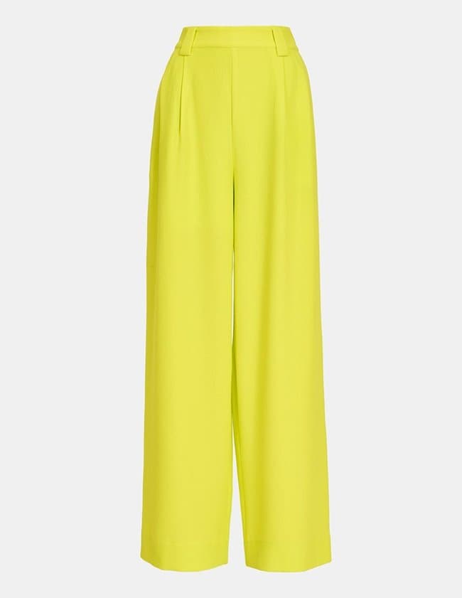 Essentiel Antwerp dutch wide leg pants - yellow