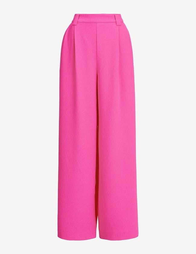 Essentiel Antwerp dutch wide leg pants - pink