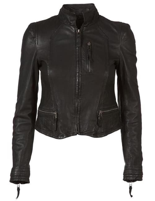 MDK Rucy Leather Jacket (Black)