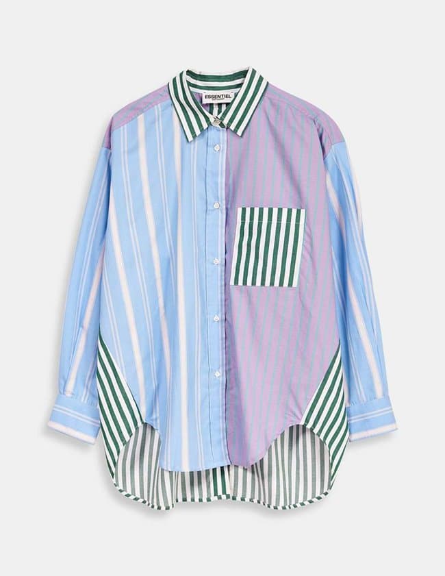 Essentiel Antwerp desdemona shirt - patchwork