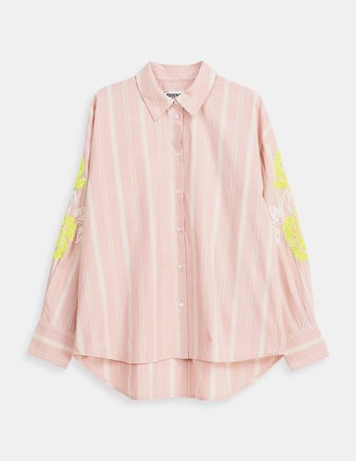 Essentiel Antwerp dorothy shirt - pink/yellow