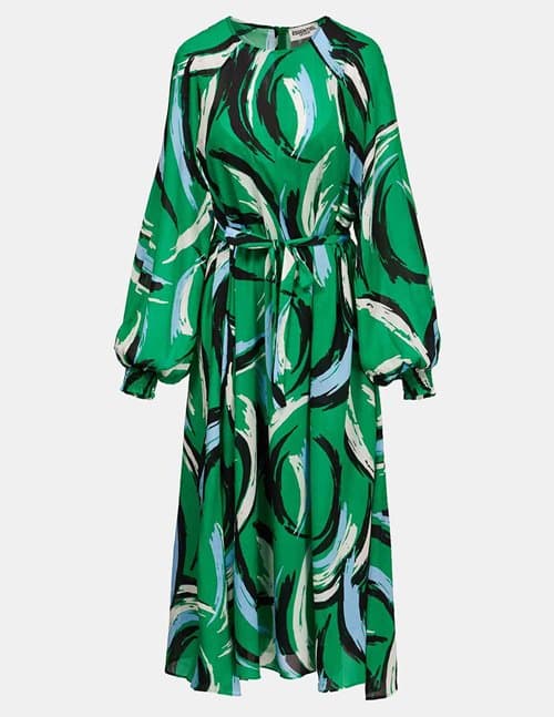 Essentiel Antwerp dusun maxi dress - green