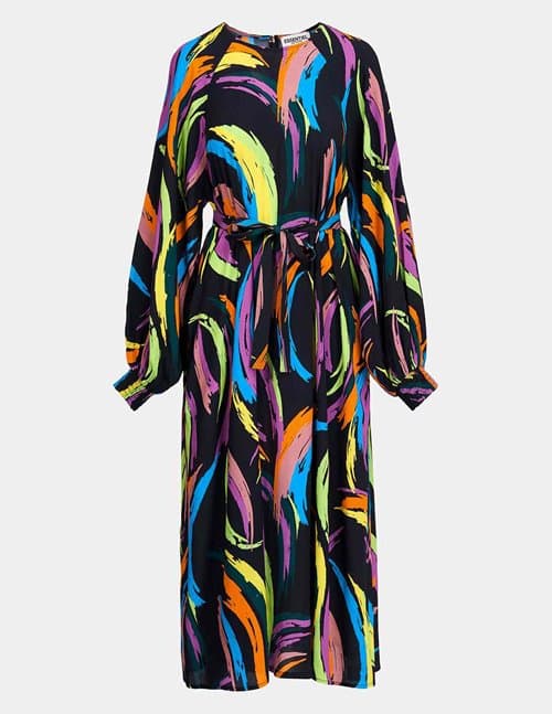 Essentiel Antwerp dusun maxi dress - black