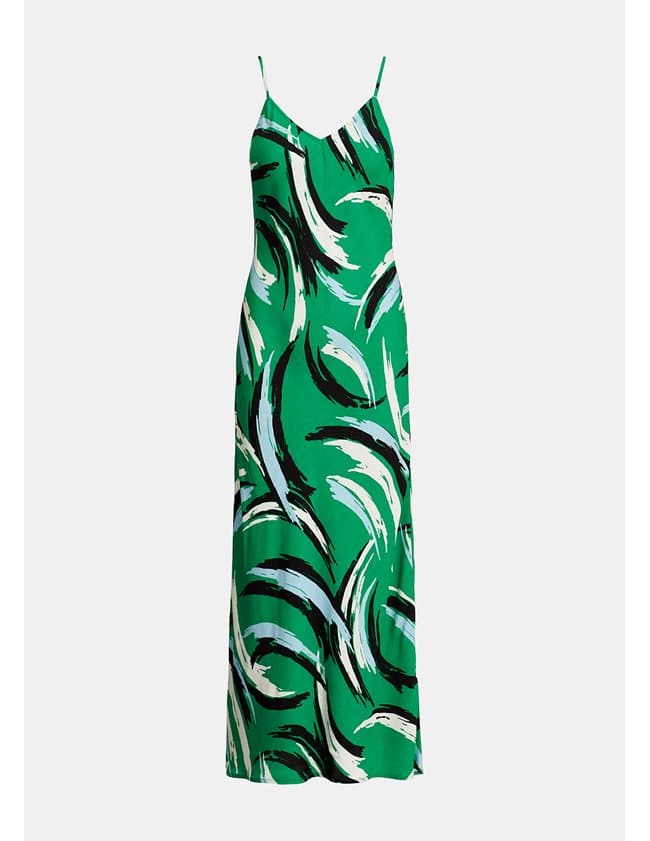 Essentiel Antwerp divorce slip dress - green