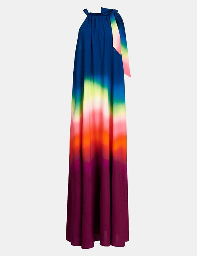 Essentiel Antwerp damson halterneck dress - pink