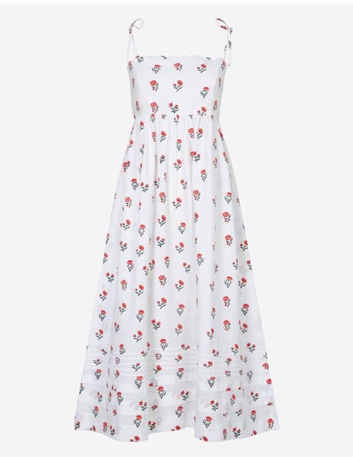 Pink City Prints crete dress - mini blossom