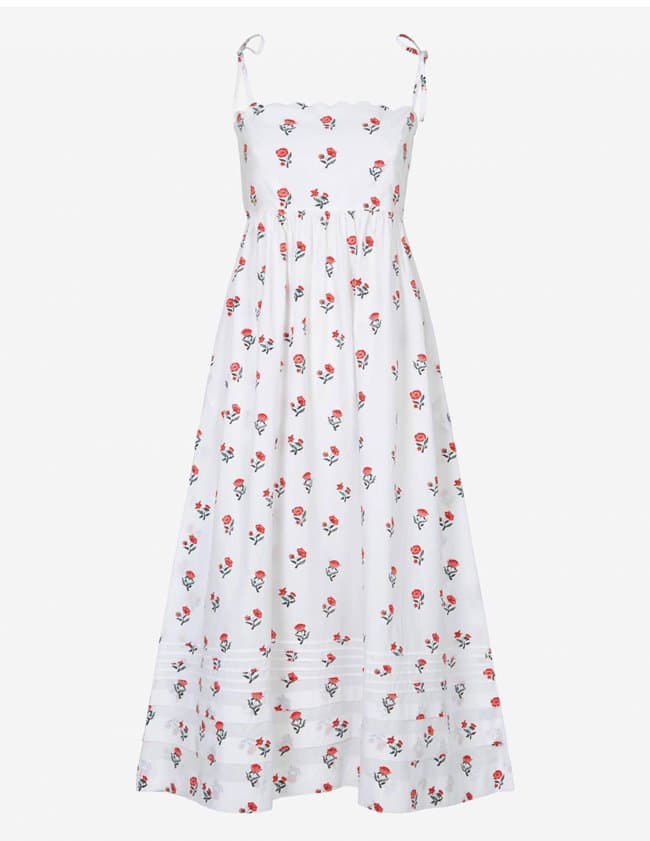 Pink City Prints crete dress - mini blossom