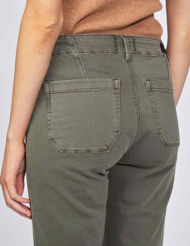 Paige Jeans mayslie straight jeans - vintage moss model