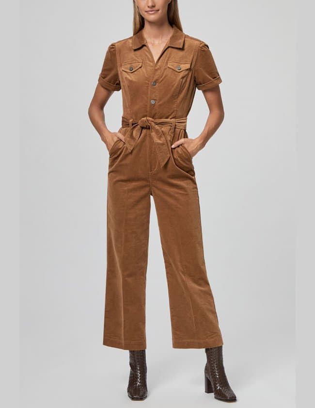 Paige Jeans anessa jumpsuit - toasted coconut