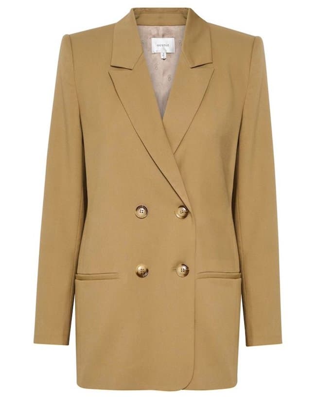 Gestuz paulagz blazer - tigers eye