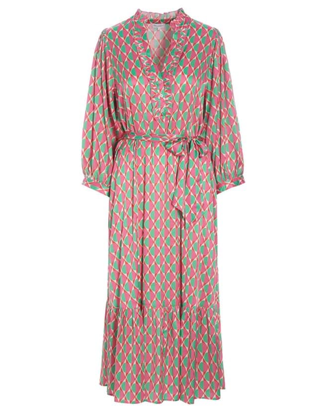 Dea Kudibal abelone silk dress - avignon  chili