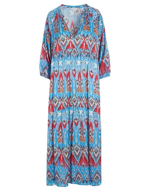 Dea Kudibal harper silk maxi dress - ikat malibu