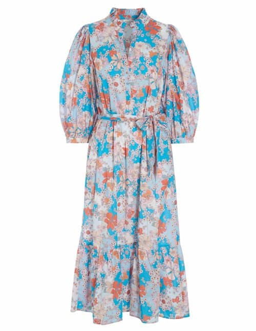 Dea Kudibal abelone dress - jardin sky