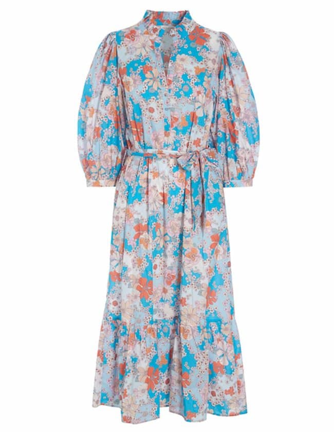 Dea Kudibal abelone dress - jardin sky