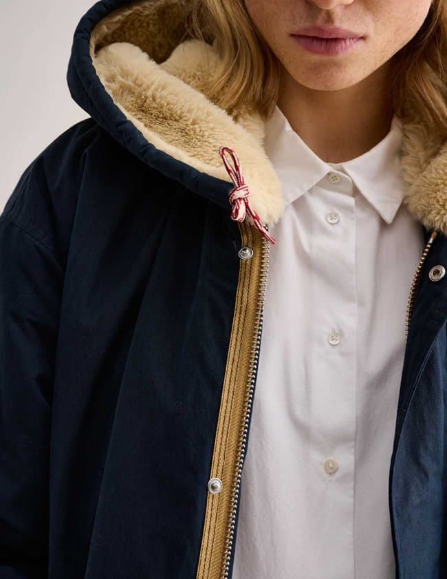 Bellerose laos coat - america side