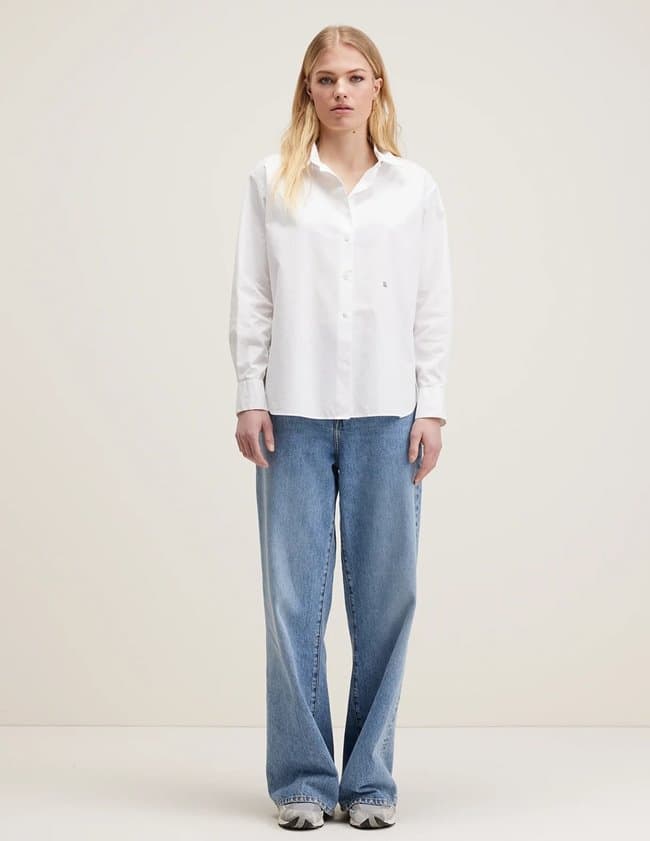 Bellerose gastoo shirt - white back