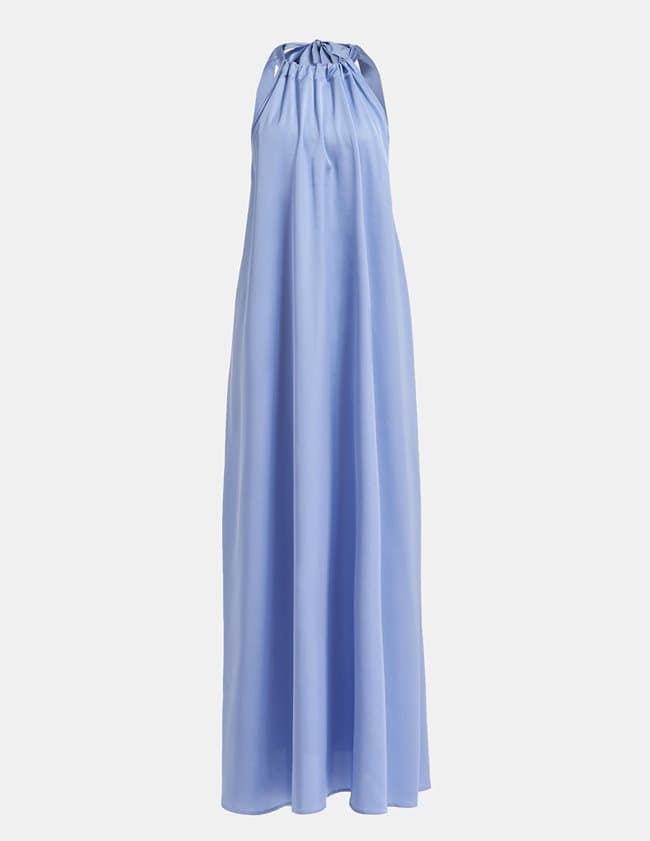 Essentiel Antwerp daxos maxi dress - atlantic