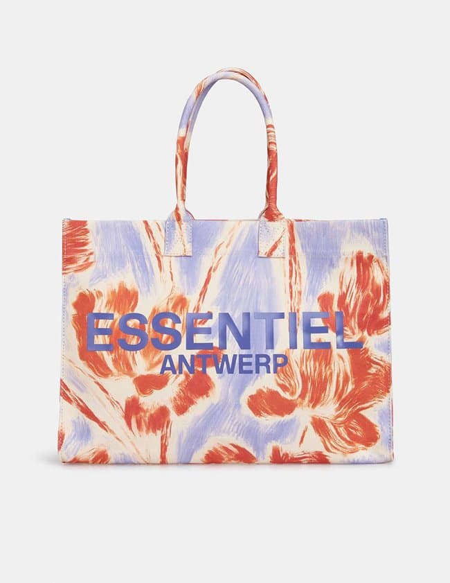 Essentiel Antwerp deeses shopping bag - atlantic