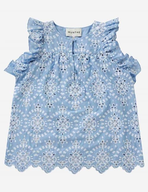 Munthe ufibra top - blue