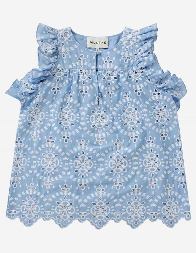 Munthe ufibra top - blue