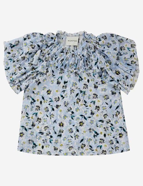 Munthe ucea top - blue