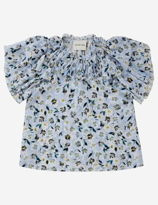 Munthe ucea top - blue
