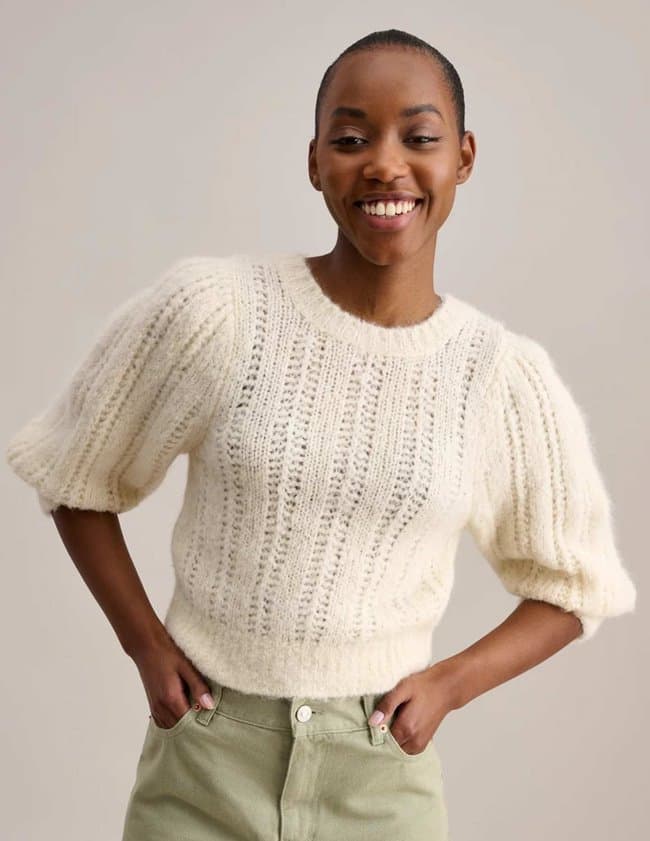 Bellerose abohy cardigan - natural
