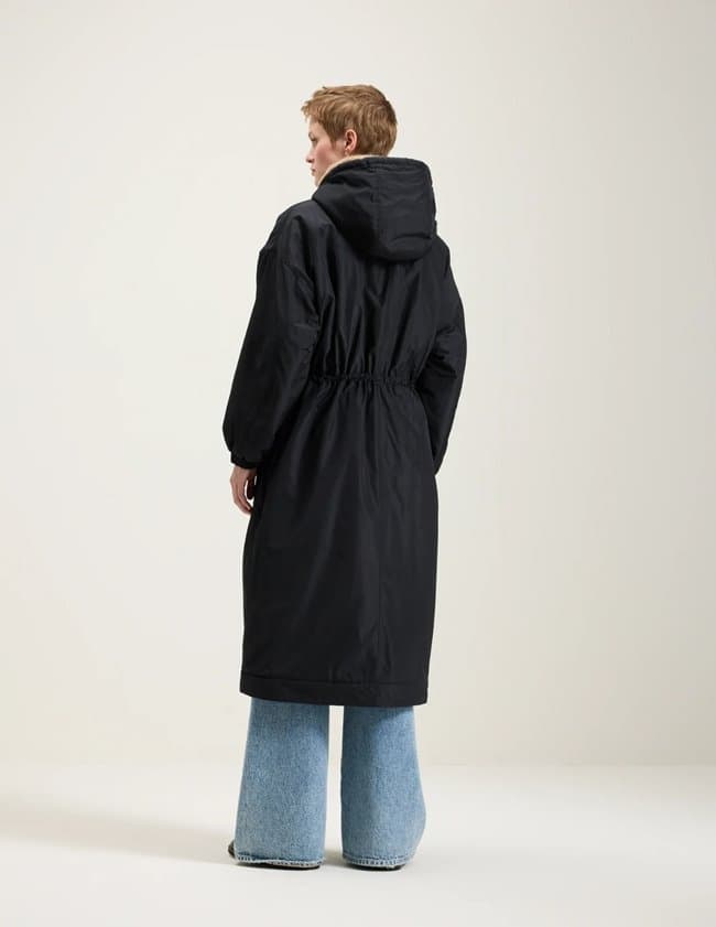Bellerose hosfo coat - navy detail