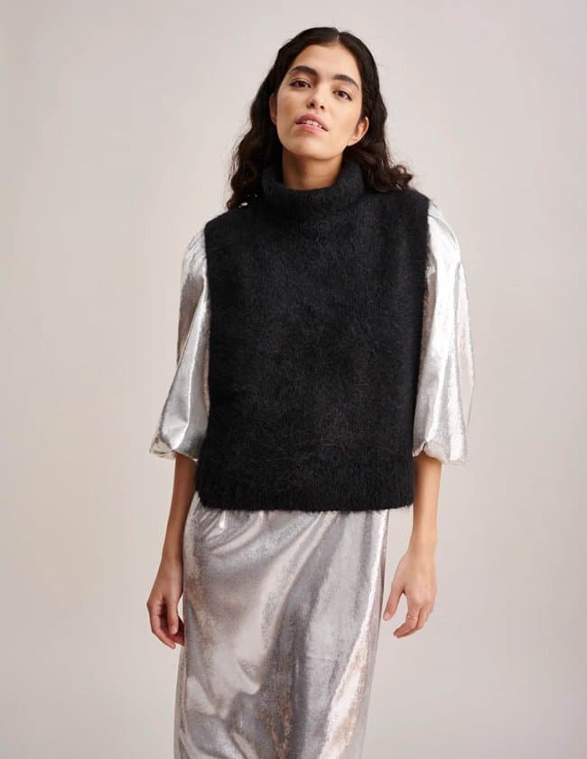 Bellerose daren tank top - black