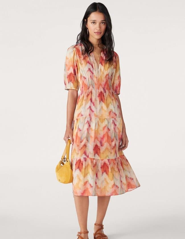 ba&sh anissa dress - ocre