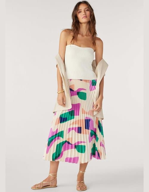 ba&sh gloria skirt - ecru