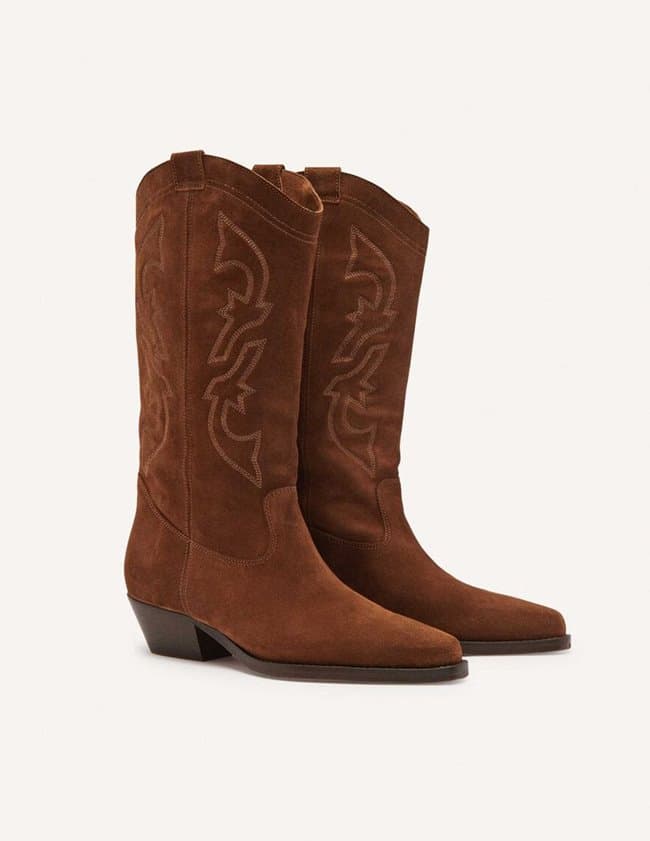 ba&sh claurys boots - brown