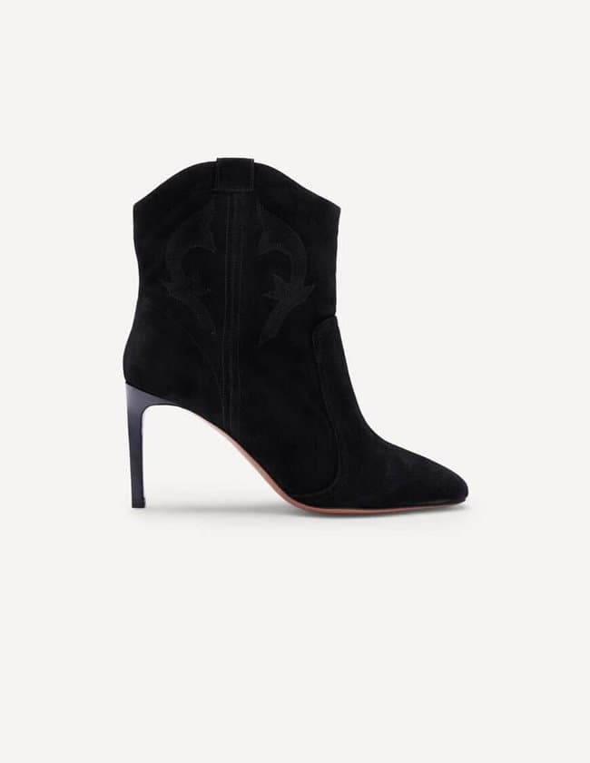 ba&sh caitlin boots - black