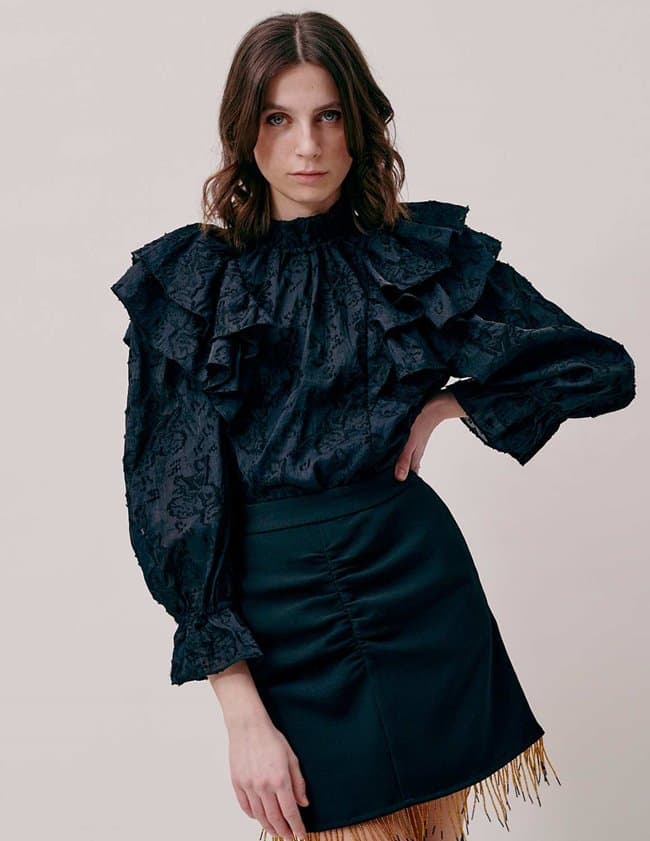 Hofmann Copenhagen juliette blouse - black