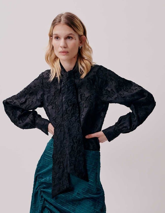 Hofmann Copenhagen nora shirt - black
