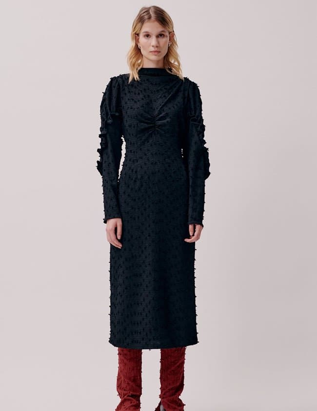 Hofmann Copenhagen lovetta dress - black