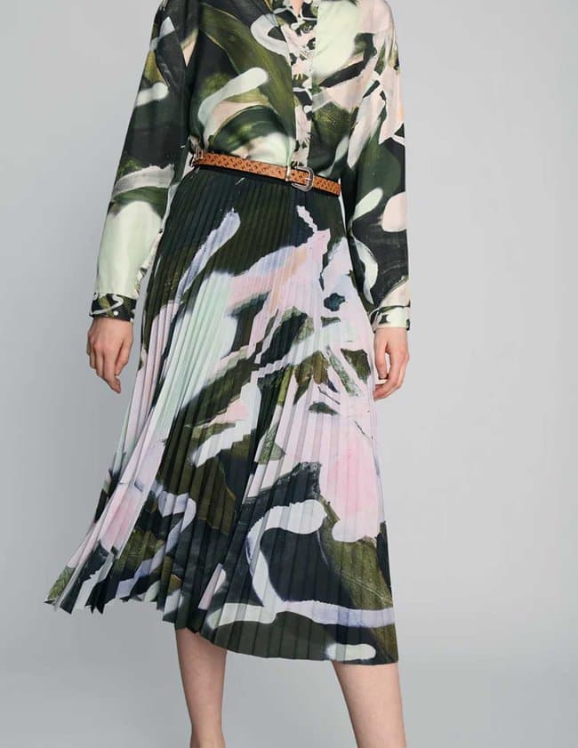 Munthe charming skirt - army