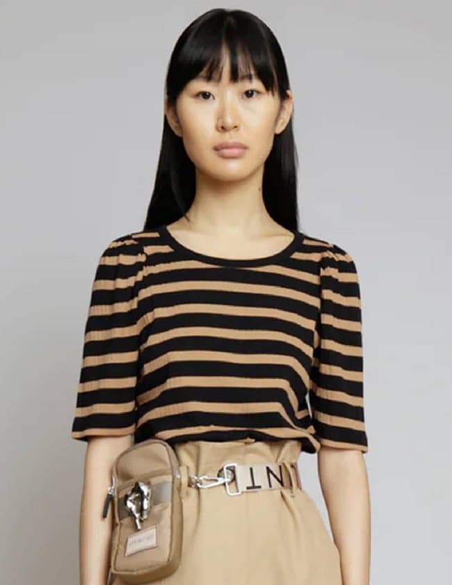 Munthe jikolaz top - black